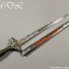 German 19th Century Hunting Hanger Watered Blade