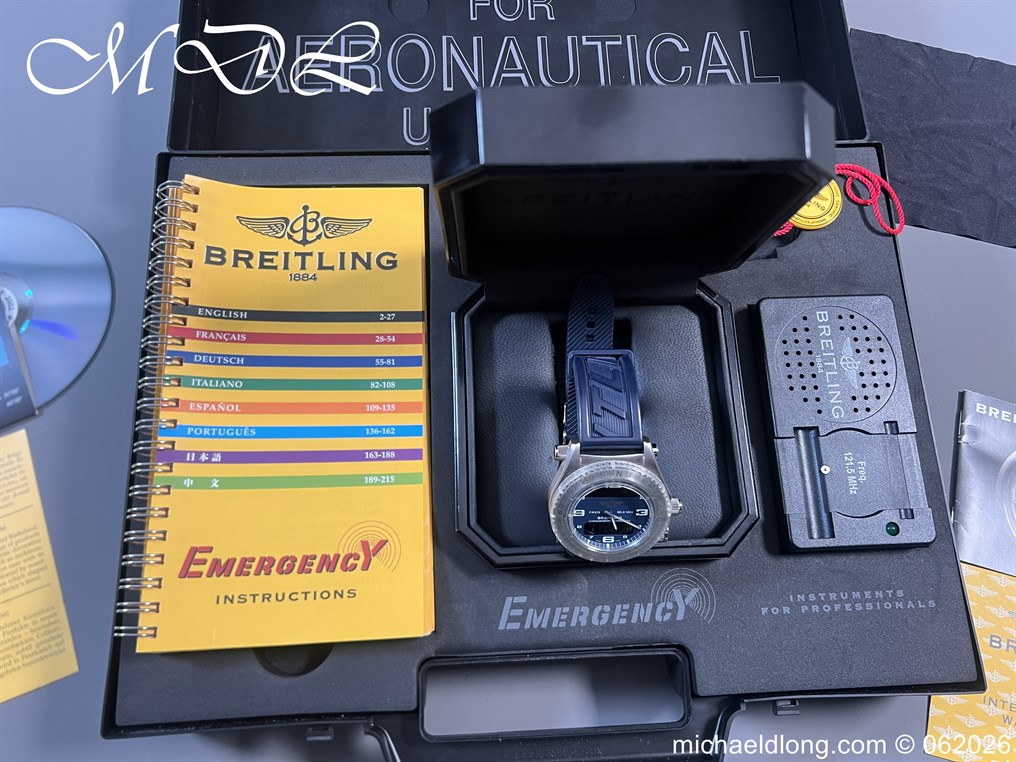 Breitling Emergency E76321 Titanium Case Watch - Image 15