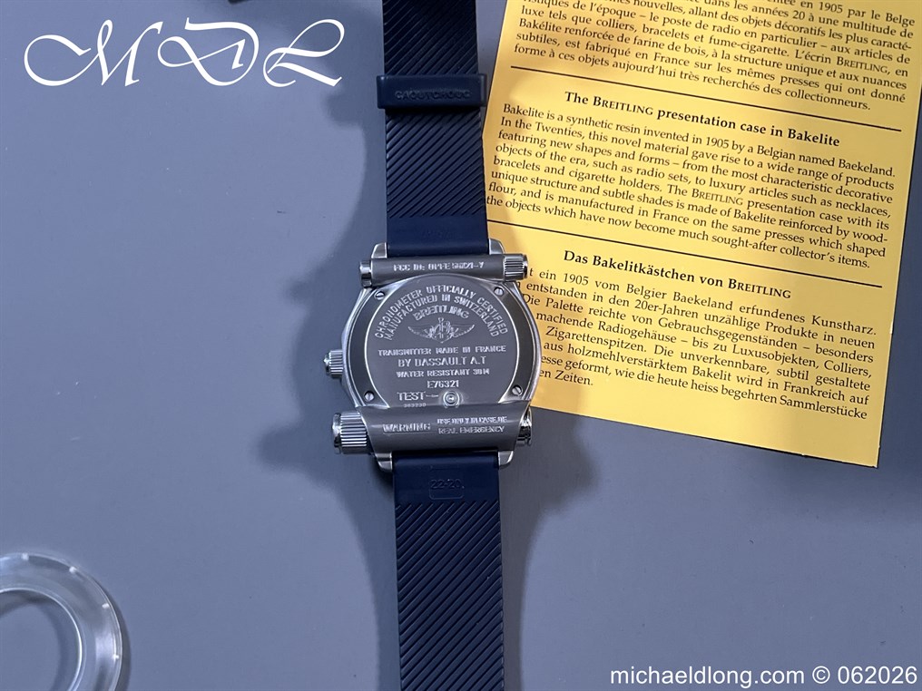 Breitling Emergency E76321 Titanium Case Watch - Image 7