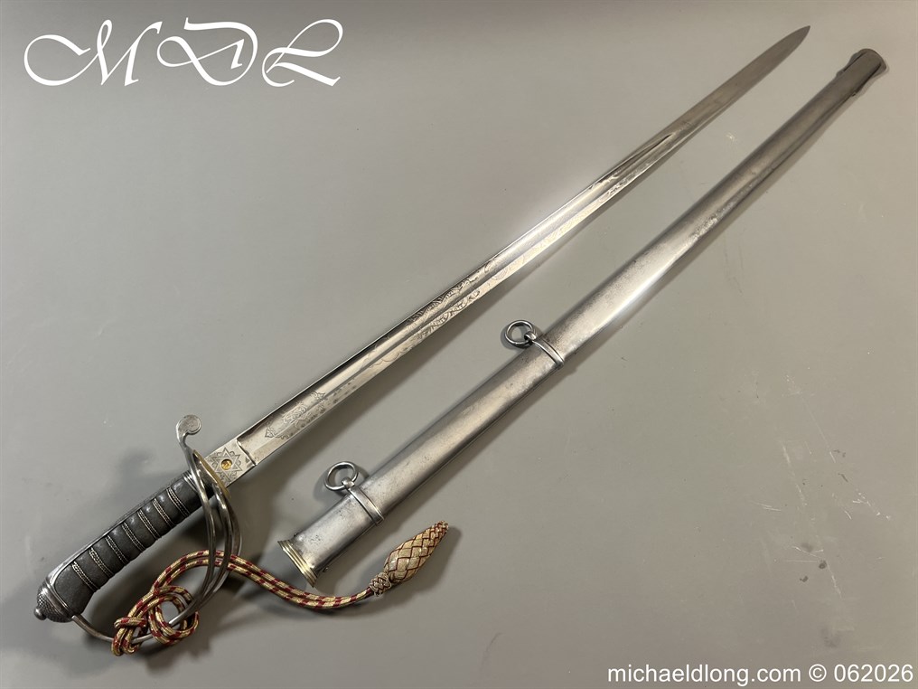 Victorian 11th Hussars Officers Sword by Wilkinson