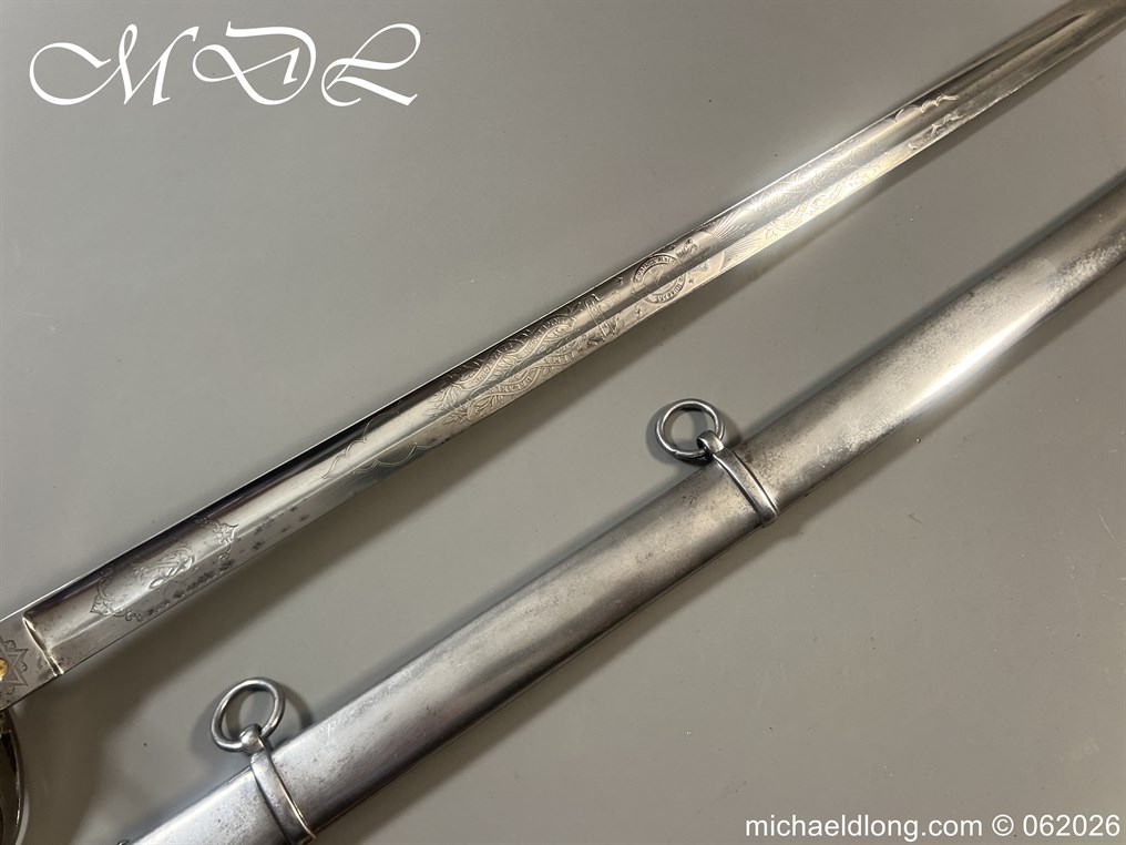 Victorian 11th Hussars Officers Sword by Wilkinson - Image 33
