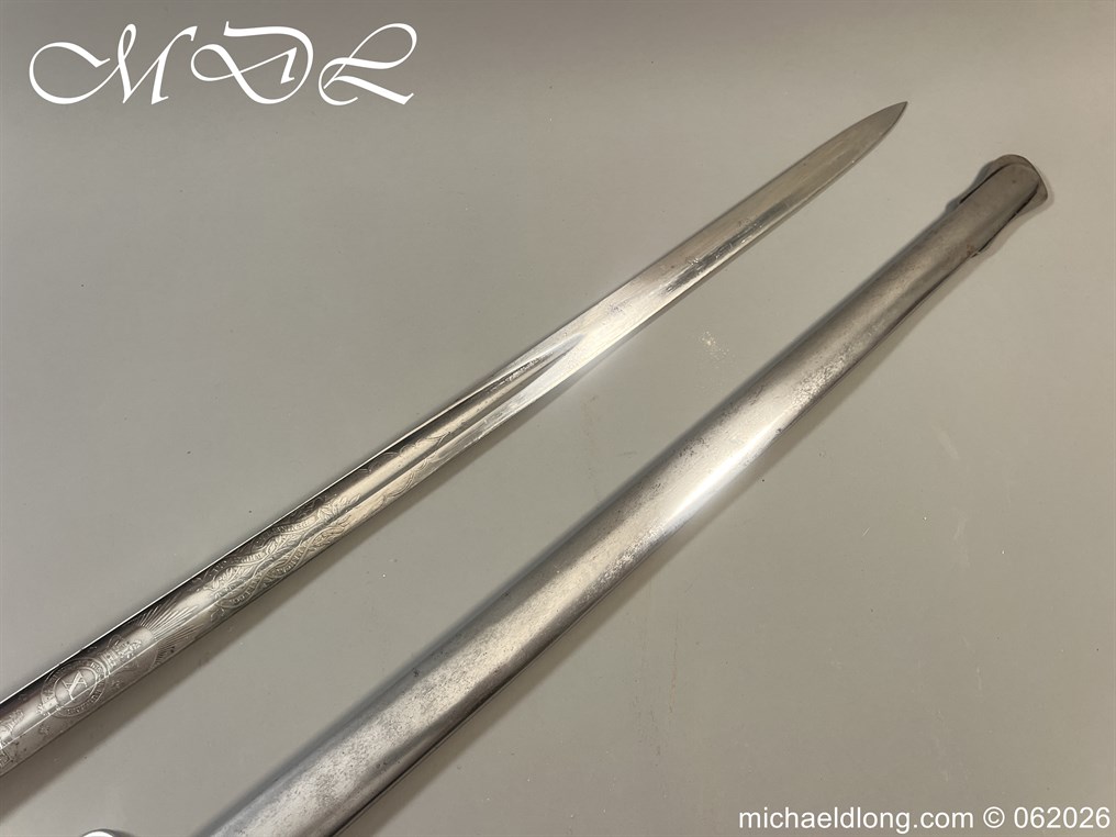 Victorian 11th Hussars Officers Sword by Wilkinson - Image 32