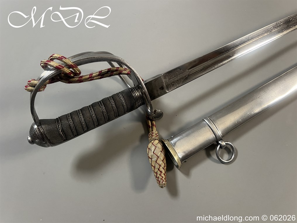 Victorian 11th Hussars Officers Sword by Wilkinson - Image 30
