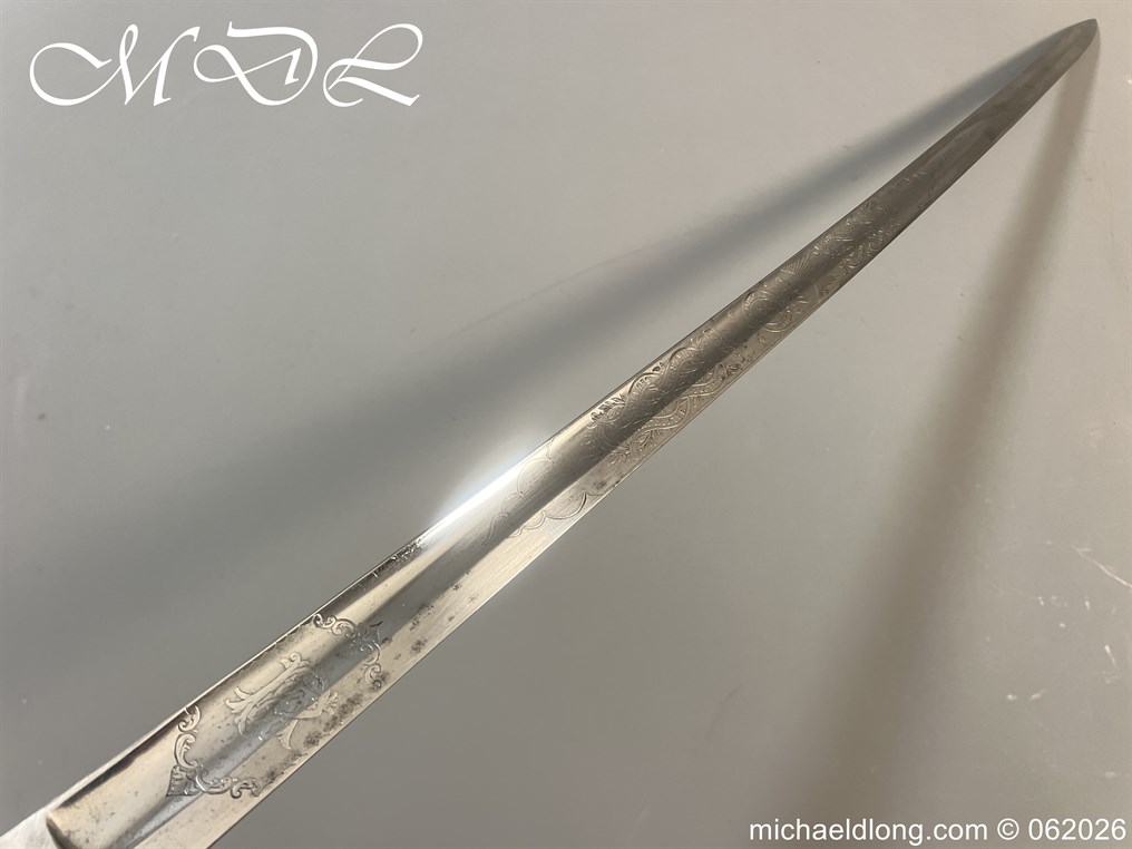Victorian 11th Hussars Officers Sword by Wilkinson - Image 25