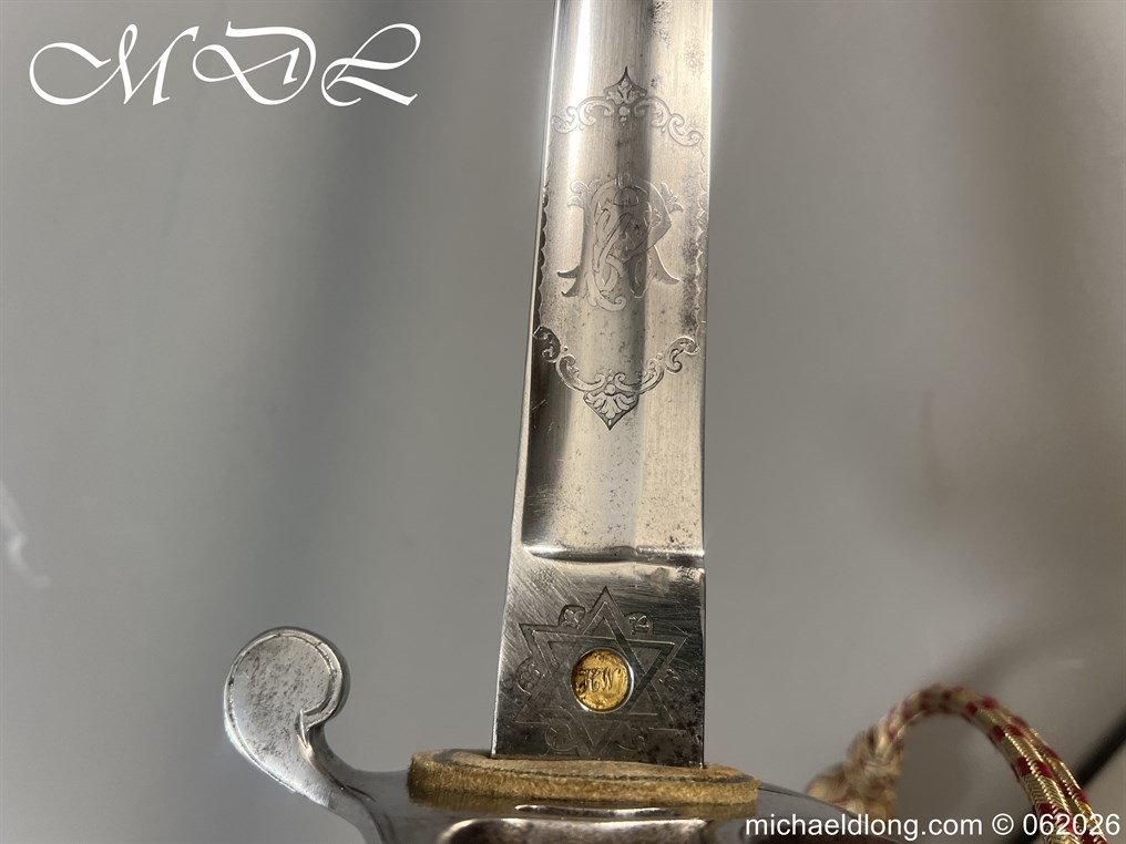 Victorian 11th Hussars Officers Sword by Wilkinson - Image 24