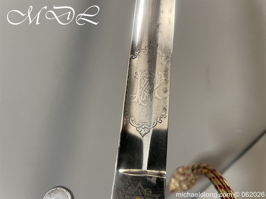 Victorian 11th Hussars Officers Sword by Wilkinson - Image 23