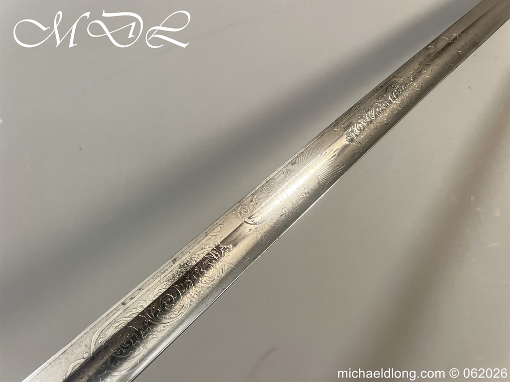Victorian 11th Hussars Officers Sword by Wilkinson - Image 13