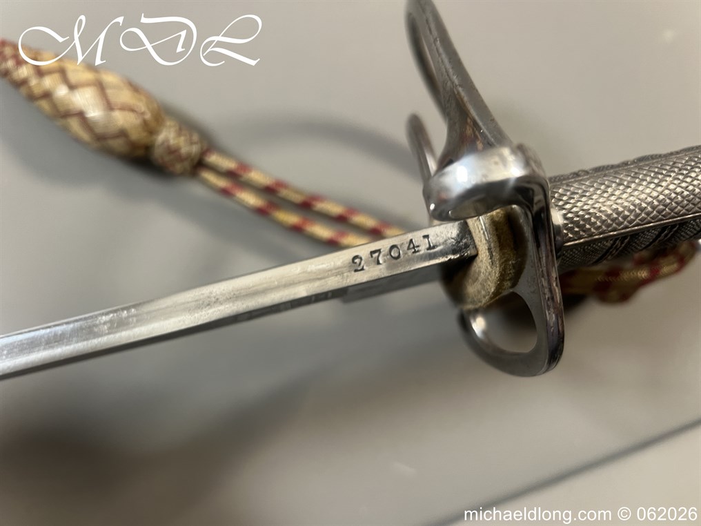 Victorian 11th Hussars Officers Sword by Wilkinson - Image 10