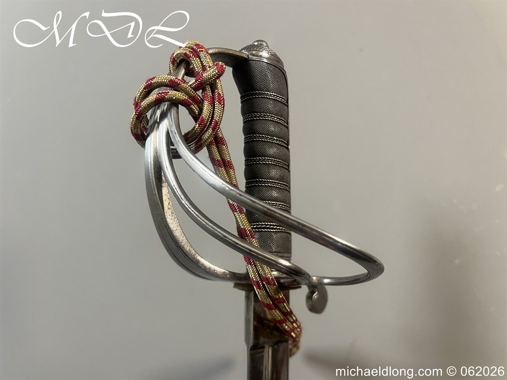 Victorian 11th Hussars Officers Sword by Wilkinson - Image 8