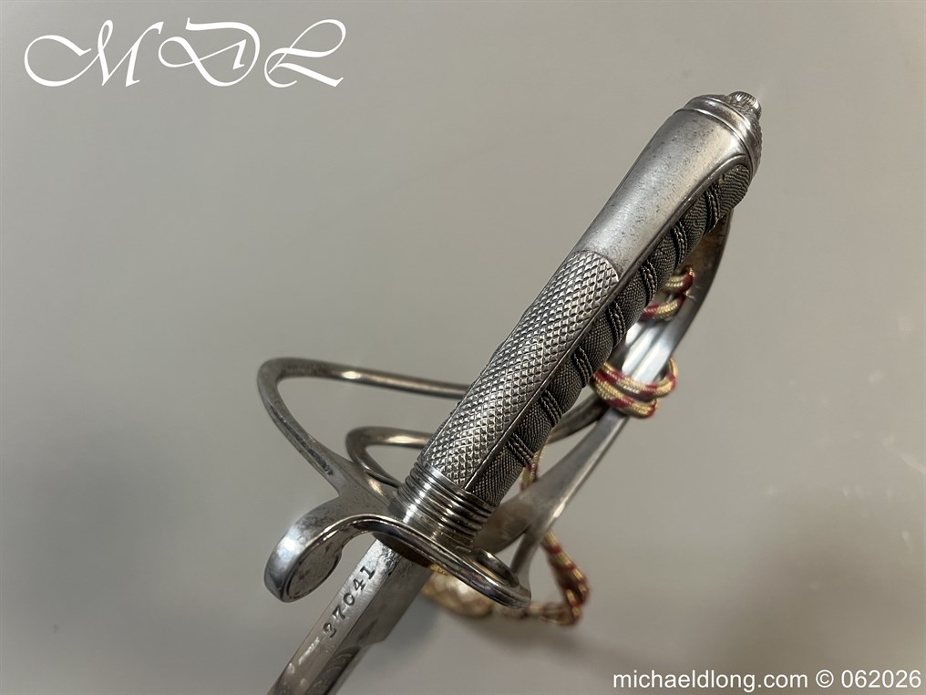 Victorian 11th Hussars Officers Sword by Wilkinson - Image 5