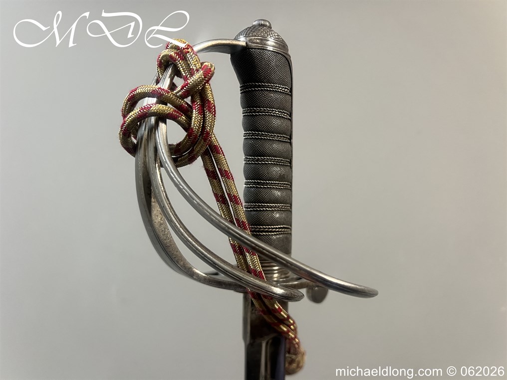 Victorian 11th Hussars Officers Sword by Wilkinson - Image 4