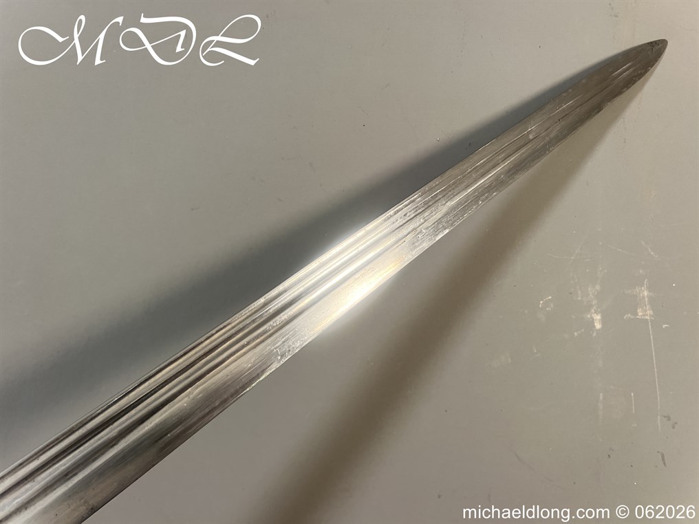 British Victorian 1821 Officers Sword with Family Blade - Image 19