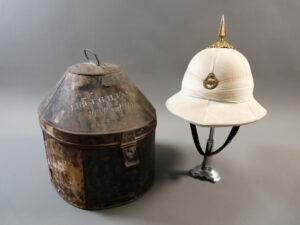 British Officers Full Dress Wolseley Helmet 1st The Queen's Bays