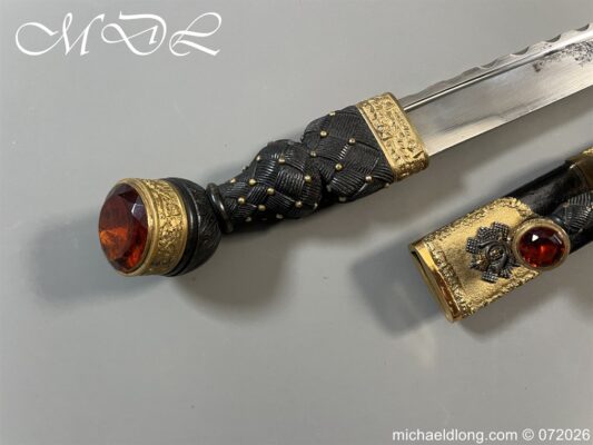 Edwardian Highland Light Infantry Officer’s Dirk
