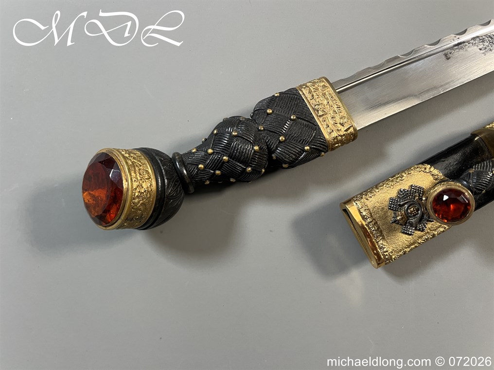 Edwardian Highland Light Infantry Officer’s Dirk