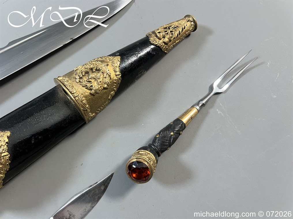 Edwardian Highland Light Infantry Officer’s Dirk - Image 25