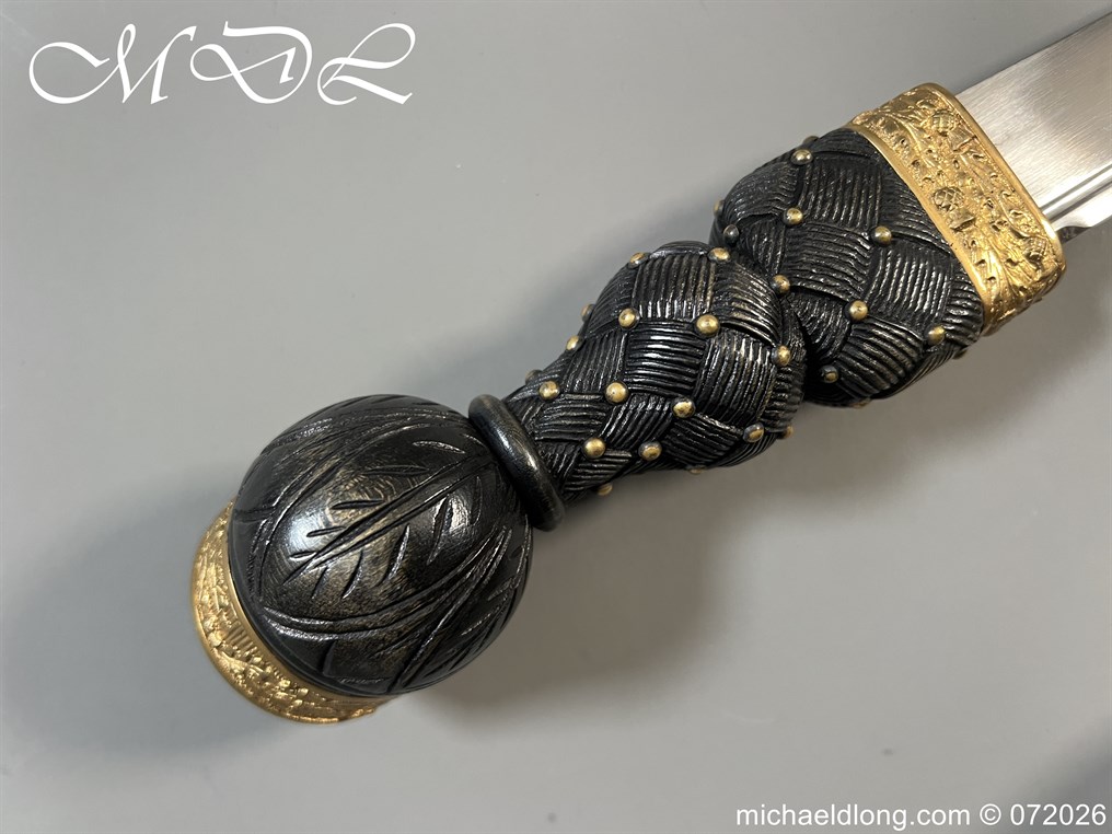 Edwardian Highland Light Infantry Officer’s Dirk - Image 23