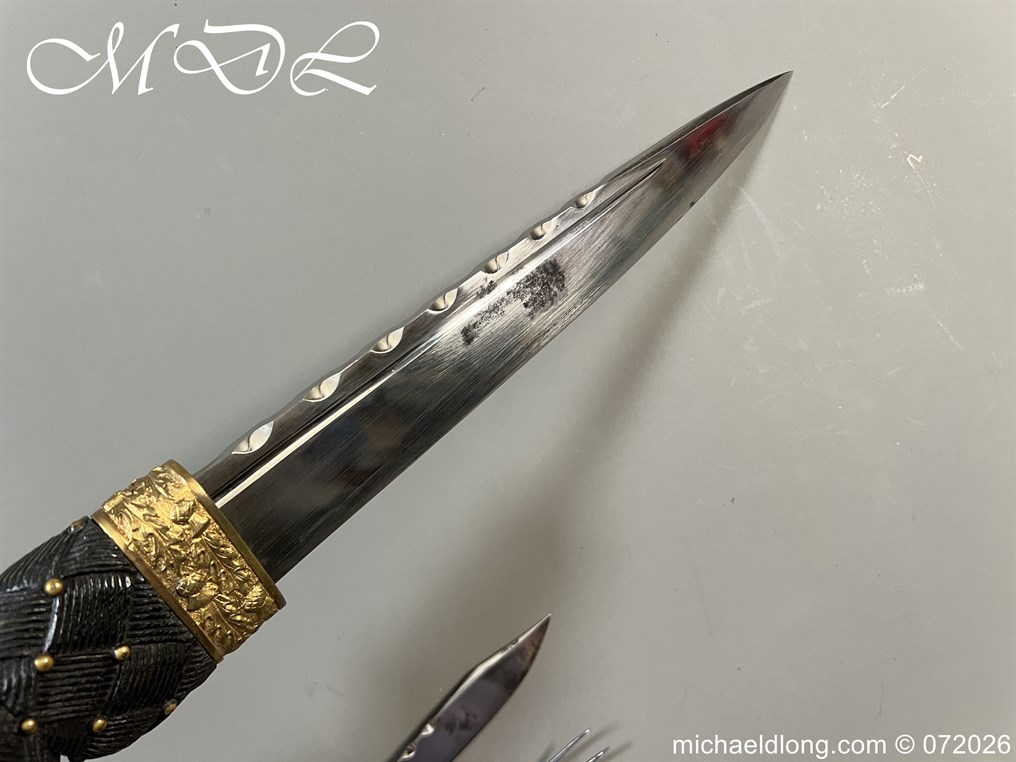 Edwardian Highland Light Infantry Officer’s Dirk - Image 16