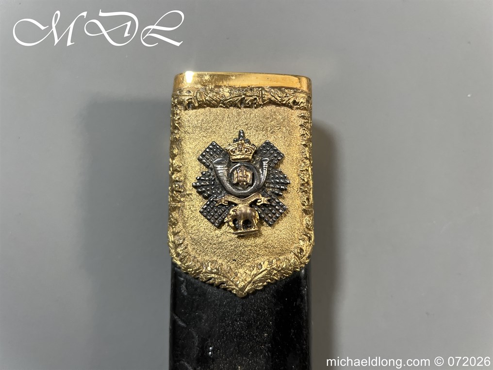Edwardian Highland Light Infantry Officer’s Dirk - Image 6