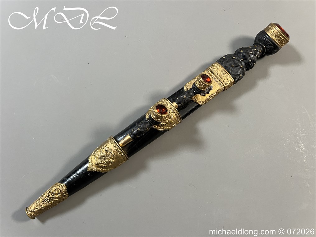 Edwardian Highland Light Infantry Officer’s Dirk