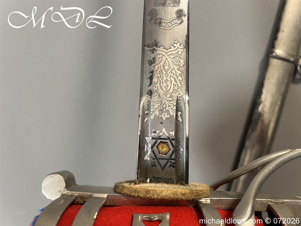 Argyll and Sutherlands Highlander Basket Hilt Sword - Image 6