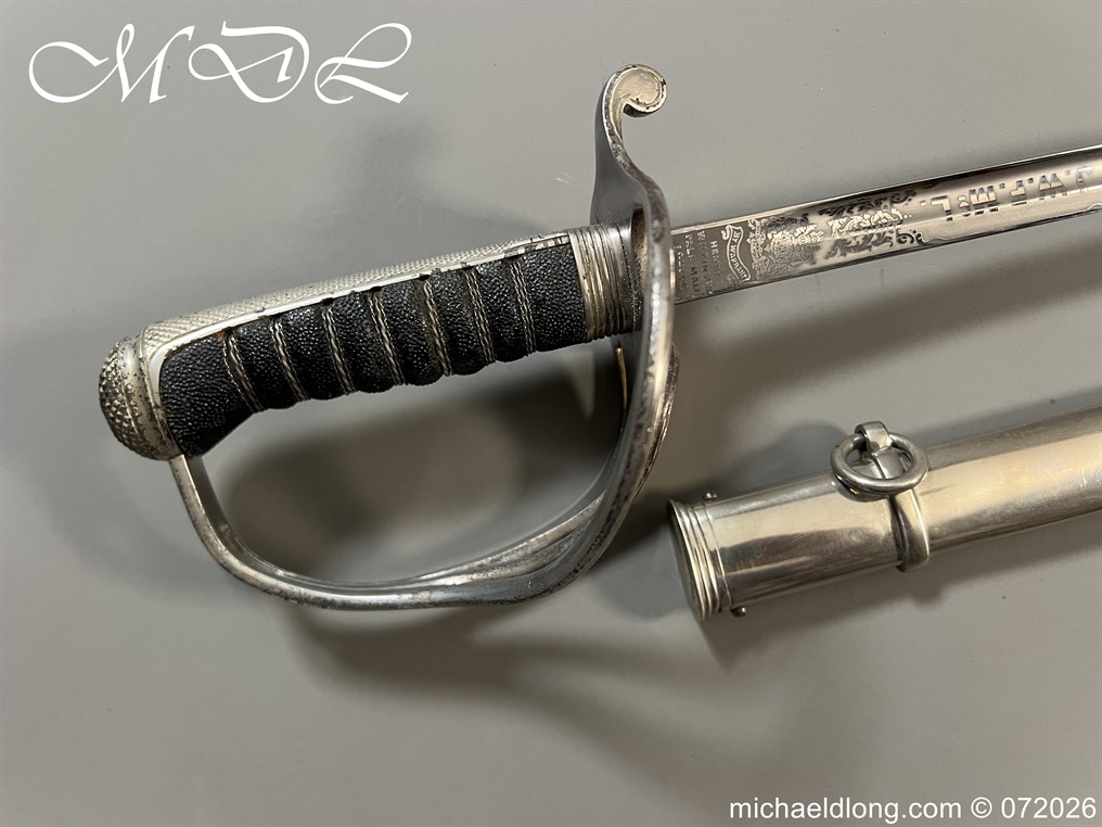 Queens Own Cameron Highlanders Field Officers Sword - Image 2