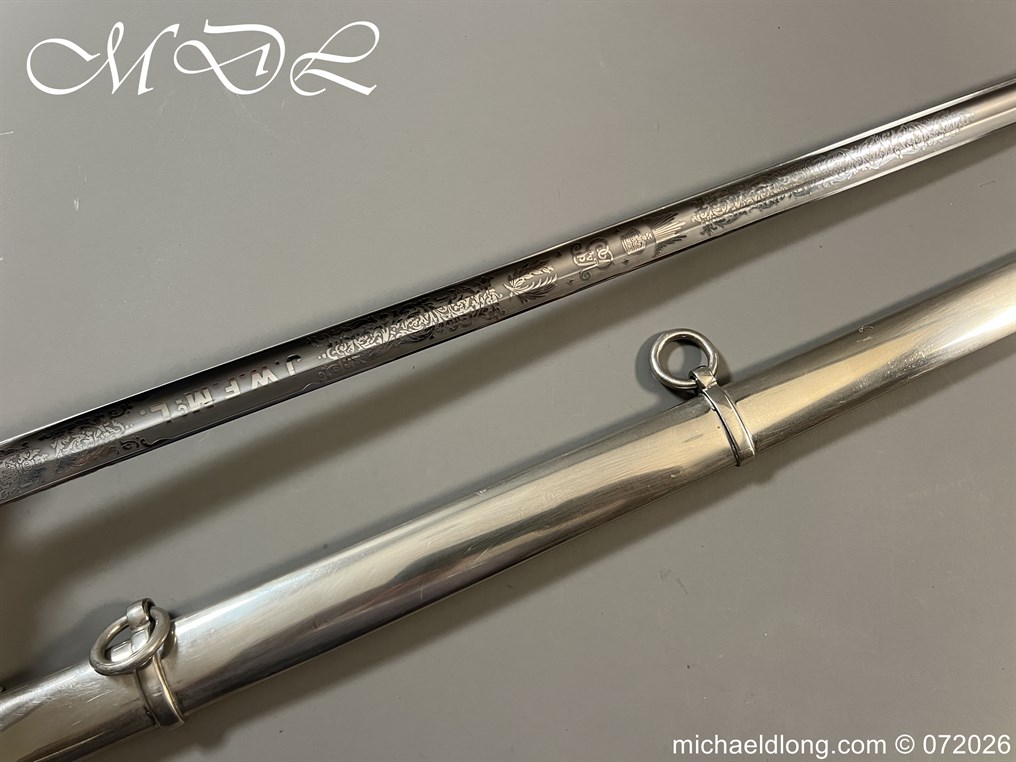 Queens Own Cameron Highlanders Field Officers Sword - Image 29