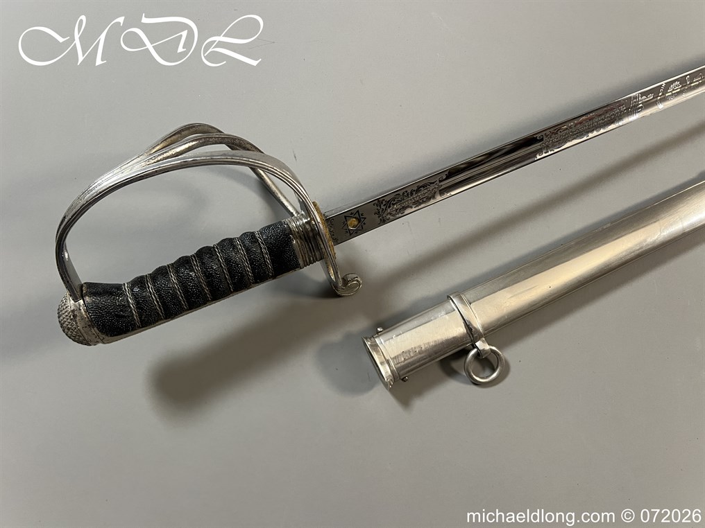 Queens Own Cameron Highlanders Field Officers Sword - Image 26