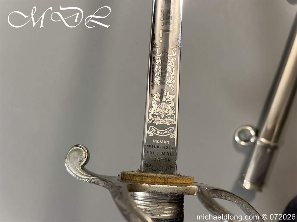 Queens Own Cameron Highlanders Field Officers Sword - Image 16