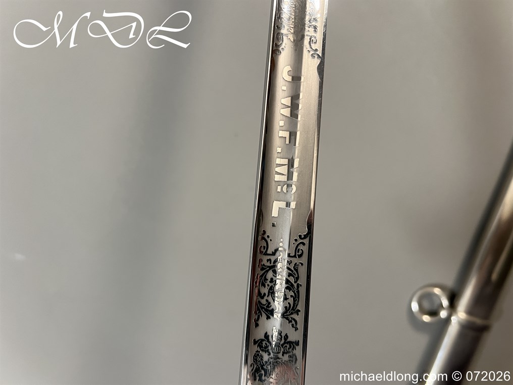 Queens Own Cameron Highlanders Field Officers Sword - Image 17