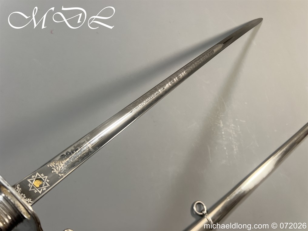Queens Own Cameron Highlanders Field Officers Sword - Image 20