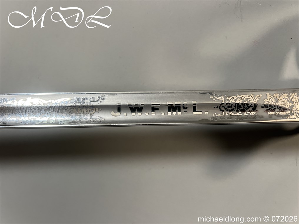 Queens Own Cameron Highlanders Field Officers Sword - Image 11