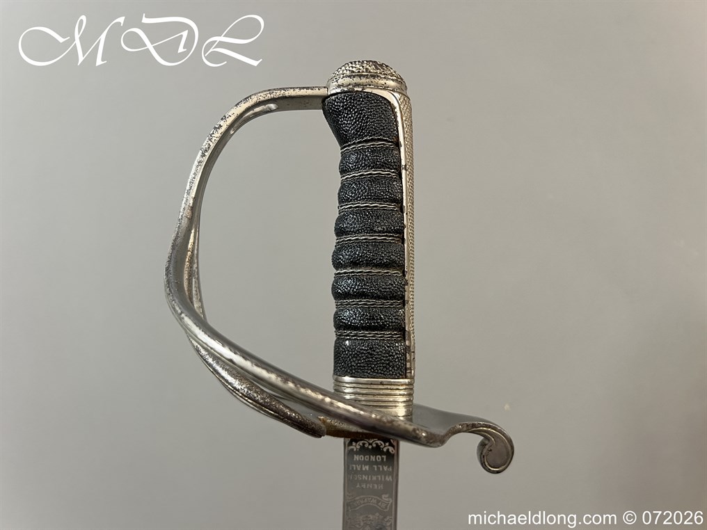 Queens Own Cameron Highlanders Field Officers Sword - Image 9