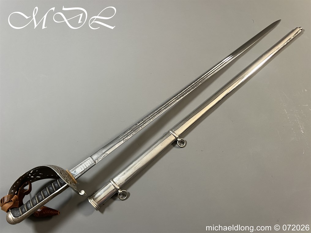 Kings Own Scottish Borderers Edward 7th Field Officers Sword - Image 26