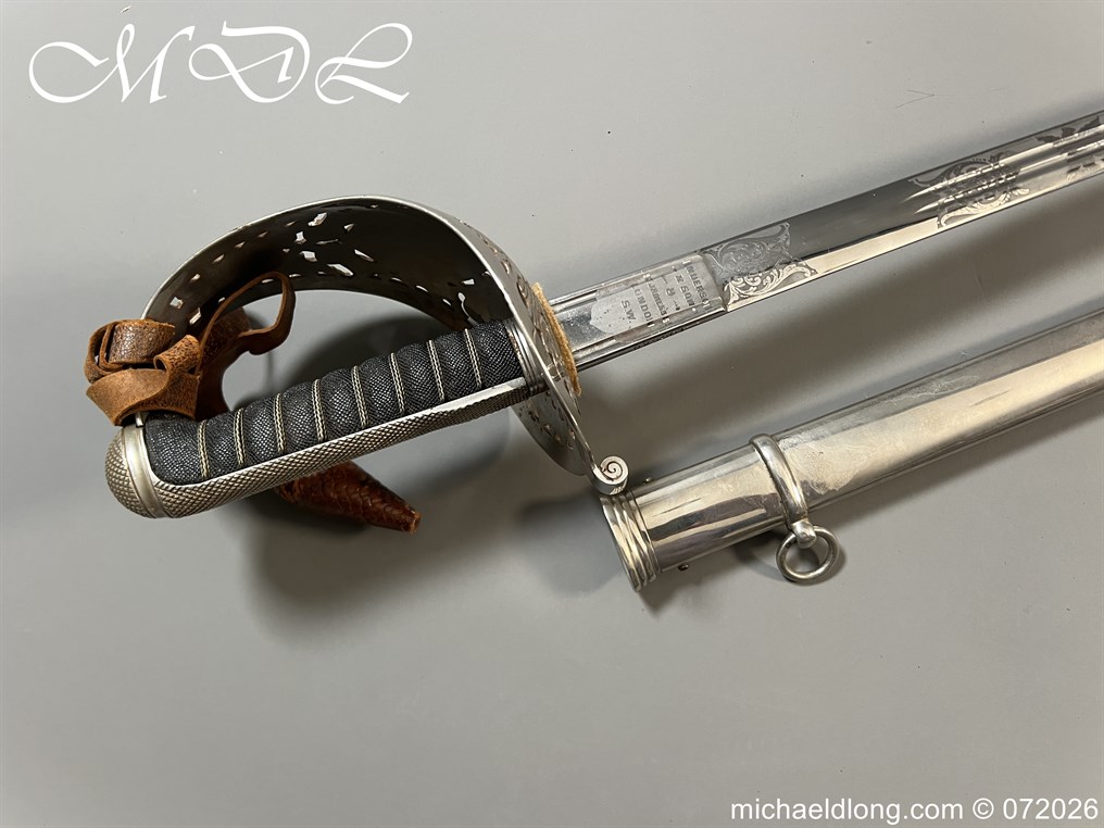 Kings Own Scottish Borderers Edward 7th Field Officers Sword - Image 21