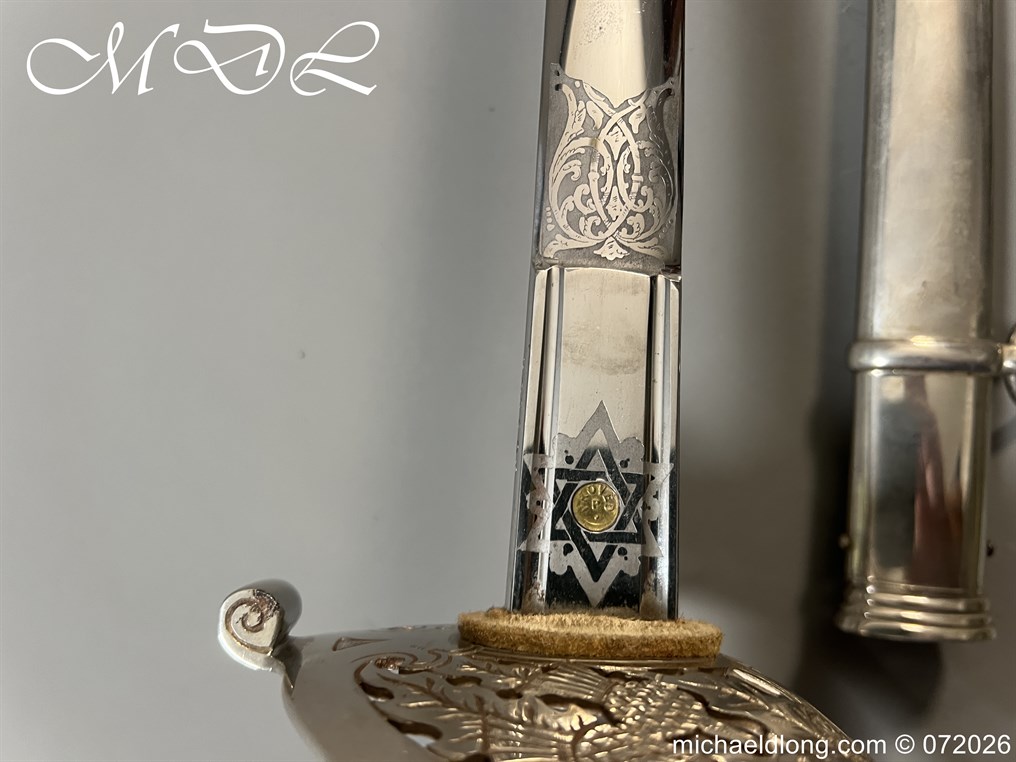 Kings Own Scottish Borderers Edward 7th Field Officers Sword - Image 25