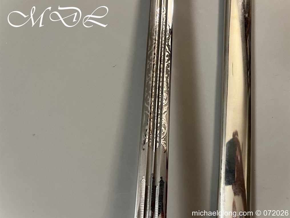 Kings Own Scottish Borderers Edward 7th Field Officers Sword - Image 16