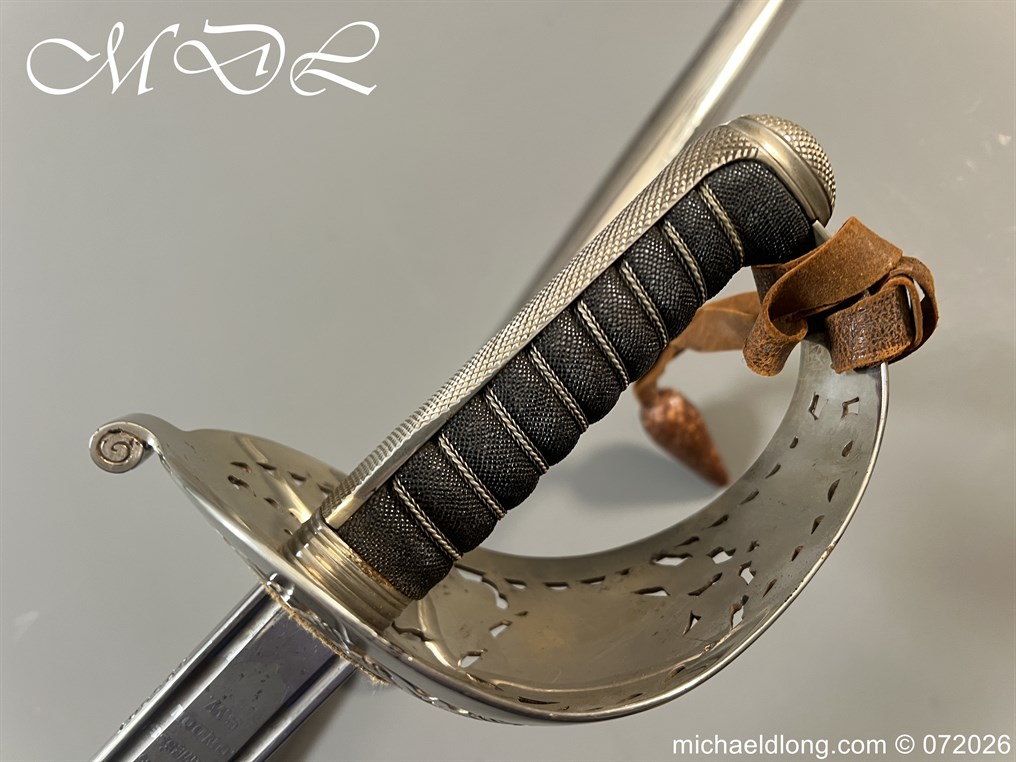 Kings Own Scottish Borderers Edward 7th Field Officers Sword - Image 8