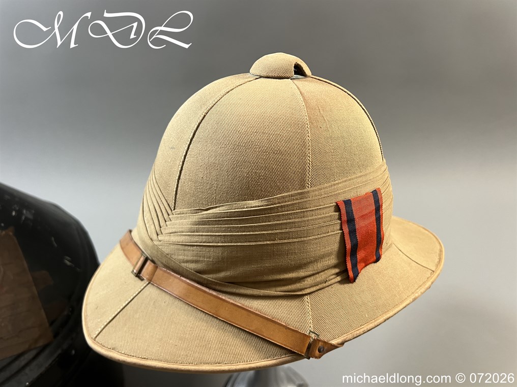 Edwardian Royal Engineers Officers Wolseley Helmet - Image 2