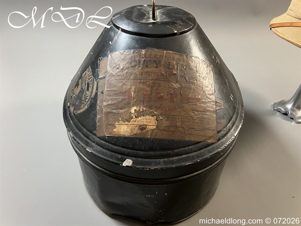Edwardian Royal Engineers Officers Wolseley Helmet - Image 14