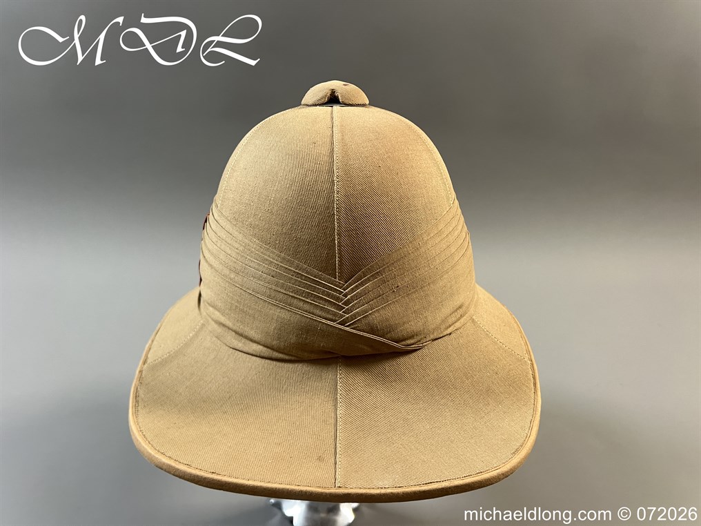 Edwardian Royal Engineers Officers Wolseley Helmet - Image 9