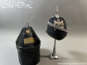 Royal Cheshire Royal Engineers Officers Helmet