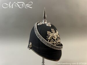 Royal Cheshire Royal Engineers Officers Helmet