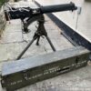 Deactivated WW2 Vickers Machine Gun and Mount