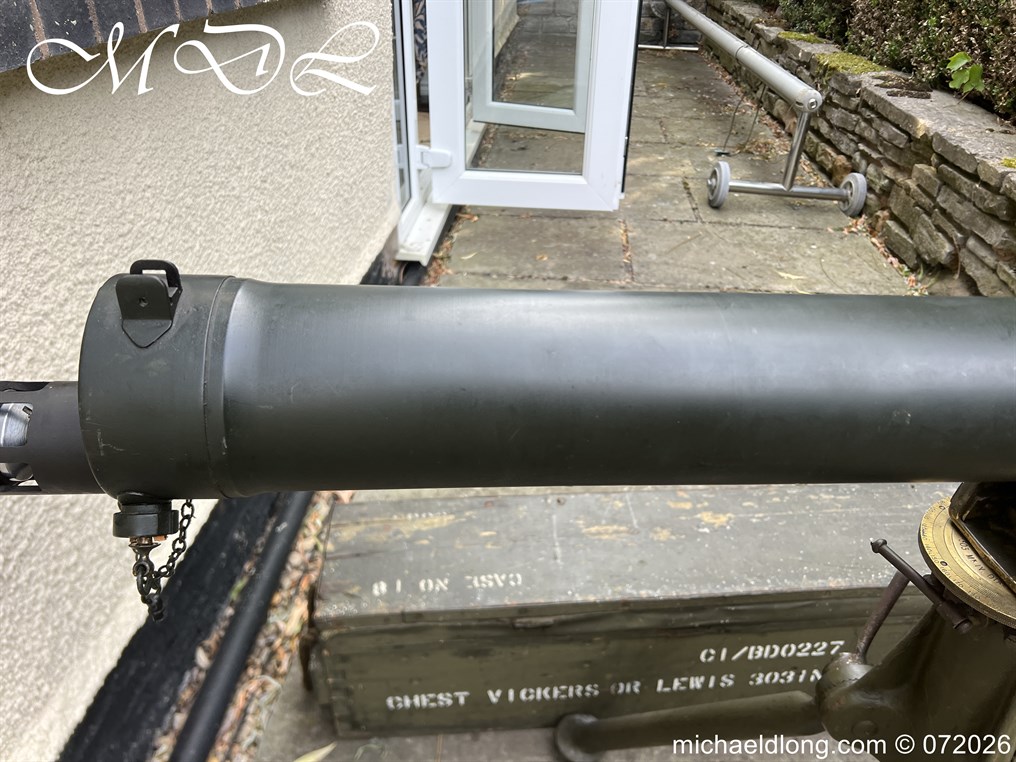 Deactivated WW2 Vickers Machine Gun and Mount - Image 10