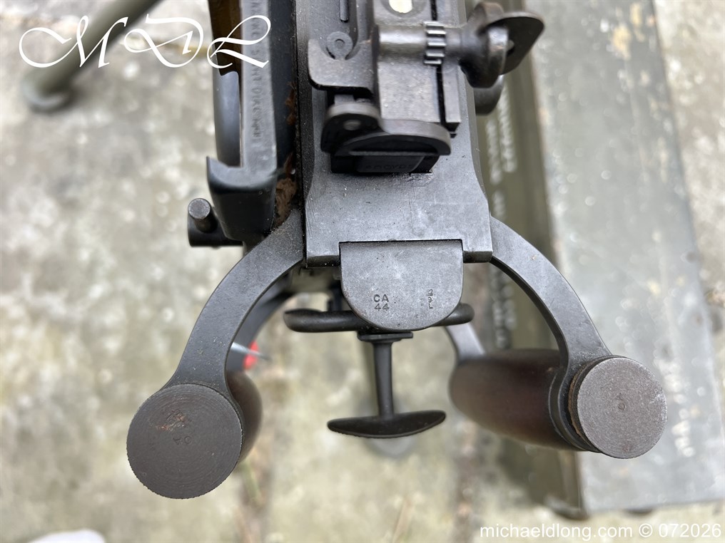 Deactivated WW2 Vickers Machine Gun and Mount - Image 8