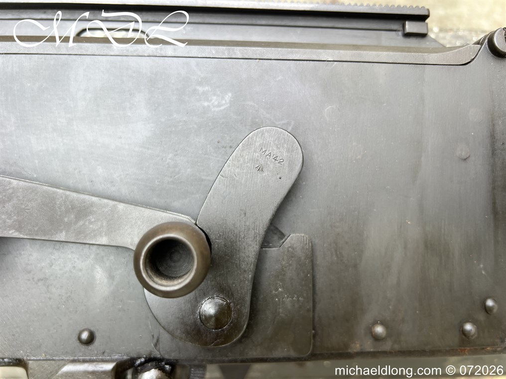 Deactivated WW2 Vickers Machine Gun and Mount - Image 7