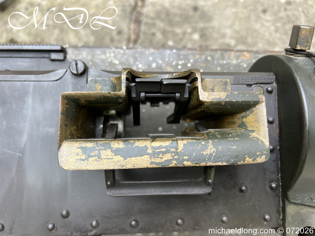 Deactivated WW2 Vickers Machine Gun and Mount - Image 6