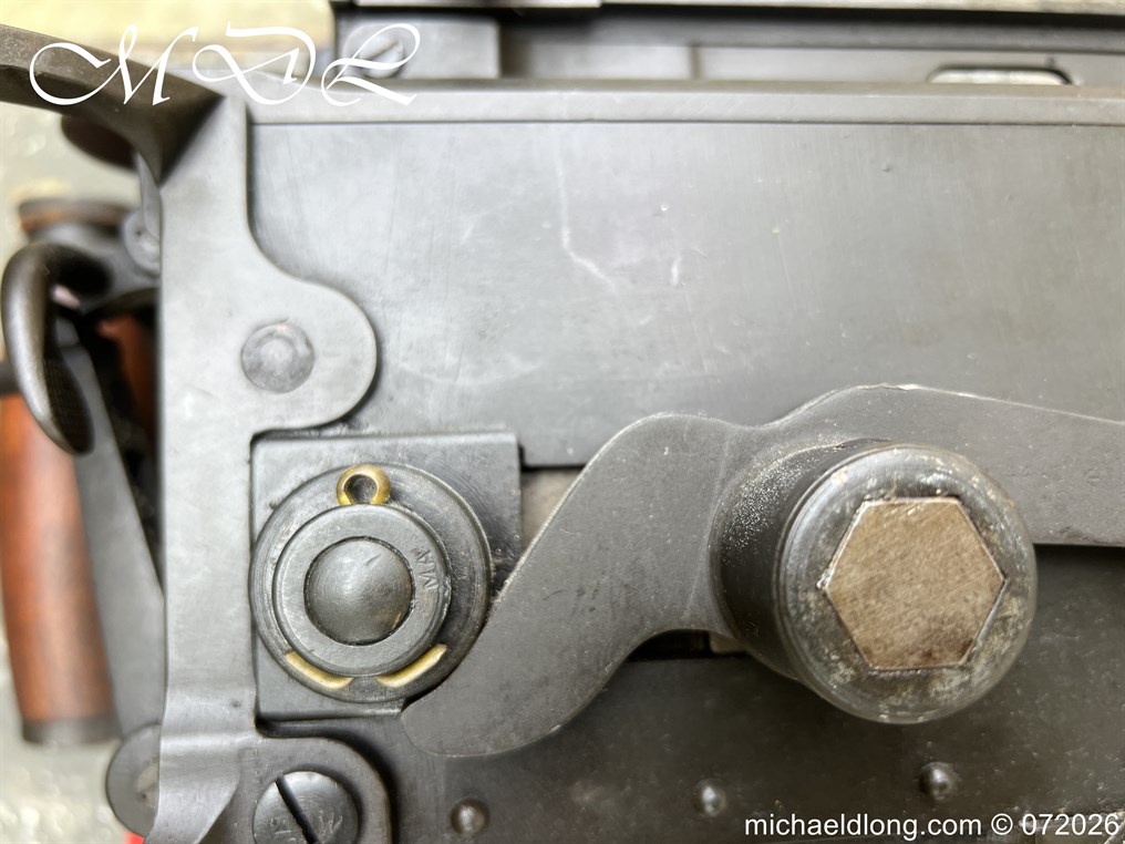 Deactivated WW2 Vickers Machine Gun and Mount - Image 5