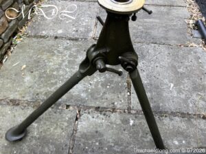 Deactivated WW2 Vickers Machine Gun and Mount